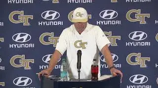 GT Football: #GTvsDUKE Coach Key Weekly Press Conference