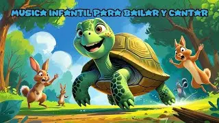 La tortuga que siempre llega lejos 🐢🌈 – canción para niños