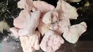 Asmr Crunchy Soft Homemade jumbo crumbles gym chalk crush | oddly satisfying 