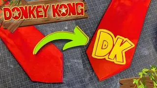 Как я сделал галстук Donkey Kong своими руками!