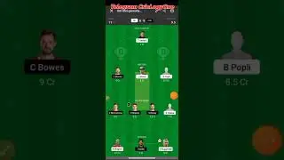 ND vs CTB Dream11 Prediction | ND vs CTB Dream11 Prediction Today Match | ND vs CTB Dream11 Team