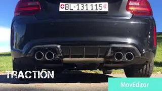 Bmw M2 Original Exhaust with HJS 300