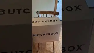 Unboxing our first ButcherBox order! What did we get in our custom box? #unboxing #haul #butcherbox