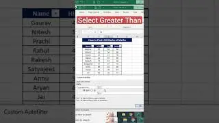 Find Student List😲 #msexcel #excel #filter #shortsvideo #shorts #computer #eca #tricks #short