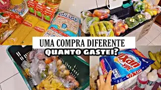 Fiz a compra de supermercado sem sair de casa / me surpreendi 😱 compras do m&ecirc;s