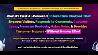 BotSocial AI handles everything from visitor engagement to product promotion, all on autopilot.