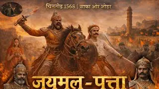 जयमल&ndash;पत्ता&ndash;कल्ला | चित्तौड़ का साका 1568 | Jauhar of Chittorgarh | Jaimal Patta Kalla vs Akbar | 