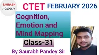 CTET | CLASS- 31 | BY SAURABH PANDEY SIR | #CTETPARIKSHA #CTET #BPSC #KVS #CDP #JTET #MPTET #STET 