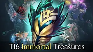 The International 2016 Immortal treasure Trove Carafe, Lockless Luckvessel and Golden Trove Carafe