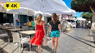 Puerto del Carmen - Lanzarote Walking Tour 4K