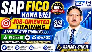 SAP FICO S/4 HANA Training | Complete Course for Beginners to Advanced | Job Oriented Training