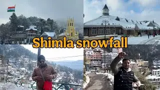 shimla first snowfall  2026 #shimla #snowfall #2026 