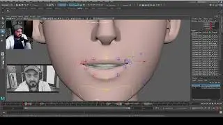 Часть 1. Освоение синхронизации губ в Maya: использование референсных кадров для создания реалист...