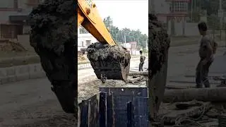 Earth Work in Excavation #excavation #earthwork #earthworks #excavationwork #foundation#trend#shorts