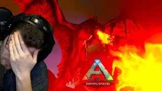 We TRIED to tame an ALPHA DRAGON! (Ark Primal Fear Multiplayer)