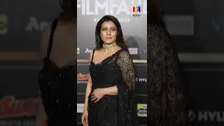 Kajol Shines in a Stunning Black Designer Saree | Bollywood Iconic Look 2025 | Elegant Style