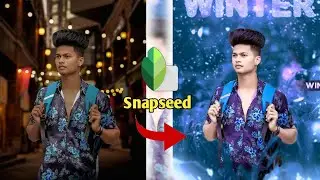Snapseed Creative Photo Editing || Snapseed Background Change Photo Editing | Snapseed Photo Editing