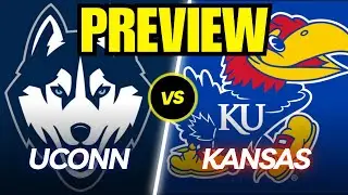 Превью и прогнозы матча UConn против Kansas!