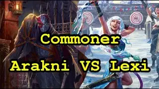 Flesh & Blood Gameplay - Commoner ( Arakni VS Lexi )