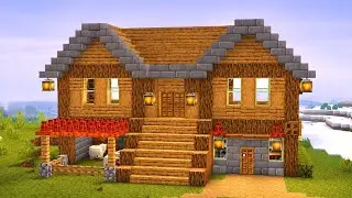 MINECRAFT - Casa inicial para sobreviv&ecirc;ncia [Tutorial de constru&ccedil;&atilde;o para sobreviv&ecirc;ncia]