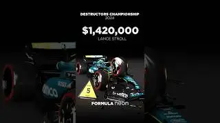 F1 Destructors Championship 2024 🏎️💥🔥 #f1 #shorts #formula1
