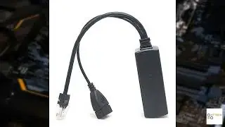 Review - DSLRKIT Active PoE Splitter 48V to 5V 2.4A USB Type A Female 802.3af Power Over