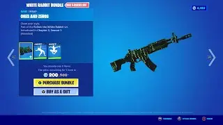 Fortnite Item Shop, April 4th 2022 - MATRIX WHITE RABBIT BUNDLE IS BACK!!!