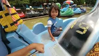 Perahu Bebek di Setu Babakan 