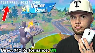 I Tried Fortnite's NEW Performance Mode... (1000+ FPS)