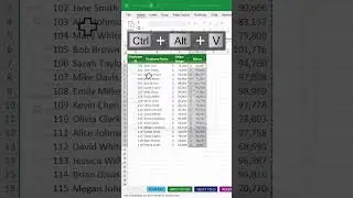 Как быстро использовать специальную вставку в #excel #exceltips #exceltricks