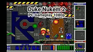 Old Games - Duke Nukem 2 / Episode Four - #4 / PC Gameplay 1080p