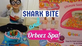 SHARK BITE Game + ORBEEZ Soothing Spa! X'mas Gift Ideas!