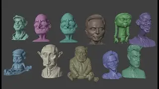 3d Caricatures with Sparc3d