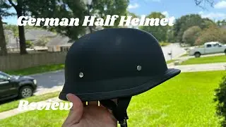 German Half Helmet Review