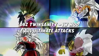 🎬Dragon Ball Z: Twinsanity | Infinite World  MOD PS2 | All Ultimate Attacks (2024)
