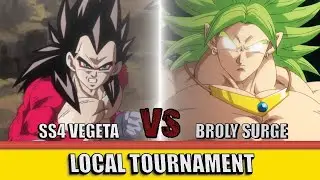 SS4 Vegeta (U) vs Surge Broly (G/R) | Saiyan Showdown