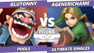 Pound 2022 - Glutonny (Wario) Vs. AGenericName (Young Link) SSBU Smash Ultimate Tournament
