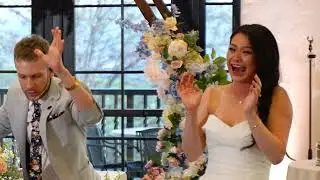 Bride Freaks Out at Magic Trick! - Wedding Magician Spencer Grey