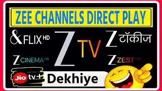 😱😱Jio TV All Zee Channels🎊 Direct Play Starts 🔥