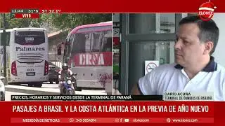 Pasajes a Brasil y la Costa Atlantica en la previa de Año Nuevo