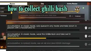 #hmgaming #ghillie bush #freefir
Freefire ghilli bush badge Kaise purakare air kahase mile ghili b