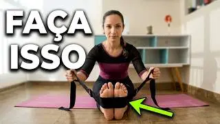 Treino com Flexistretcher ou Thera band para realizar em casa em 5 minutos