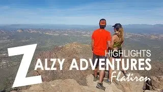 Hiking Siphon Draw to Flatiron, AZ - Highlights