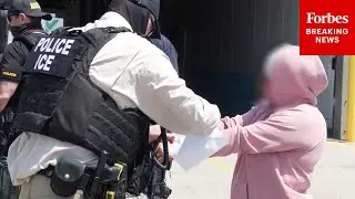 WATCH: ICE Releases Video Of Raid At Meat Plant In Omaha, Arrests Of Alleged Illegal Immigrants
