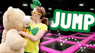 Jumping With My Teddy Bear! 🧸💥