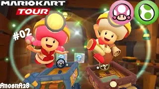 Mario Kart Tour: Toadette Cup & Yoshi Cup [Toad vs. Toadette Tour] {#357}