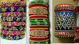 Latest Silk thread kundan Bangles collection ||Bridal wear Bangles thread ||jewellery 2018 designs