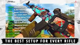 Black Ops Cold War: The BEST CLASSES For EVERY Assault Rifle (Cold War Best Loadouts)
