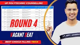 up polytechnic 4th round counselling 2022||up polytechnic 4th round counselling|| vacant seat pdf