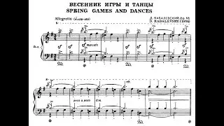 Дмитрий Кабалевский / Dmitry Kabalevsky: Весенние игры и танцы, Op.81 (Spring Games and Dances)